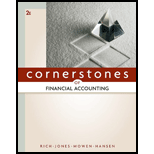 Cornerstones of Financial Accounting