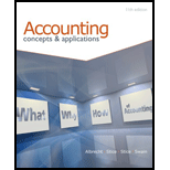 Accounting Concepts and Applications   With Annual Report