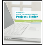 Microsoft Office 2010 Fundamentals Projects Binder (Loose)