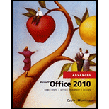 Microsoft Office 2010, Advanced (Origins Series)