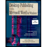 Desktop Publishing Using Microsoft Word for Windows / With Template Disk