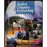 Applied Computer Keyboarding