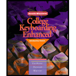 College Keyboarding Enhanced  Introductory Course