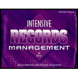 Intensive Records Management