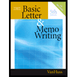 Basic Letter and Memo Writing   With CD