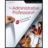 Administrative Professional Technology and Procedures