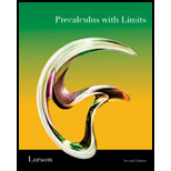 Precalculus With Limits (Teacher Soluntion Manual)