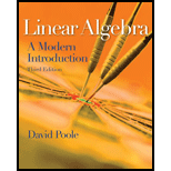 Linear Algebra Modern Introduction  Student Solution Manual