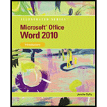 Microsoft Word 2010  Illustrated Introductory  Text Only