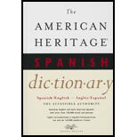 American Heritage Spanish Dictionary by American Heritage - ISBN 9780544103689