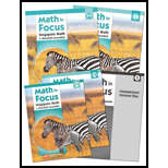 Math in Focus Singapore Math Homeschool Package with Answer Key Grade 5