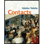 Contacts  Langue et culture francaises   With 4 CDs