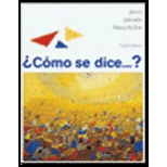 Como Se Dice ?   With in Text Audio CDs