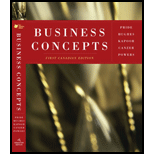 Business Concepts First (Canadian Edition)