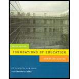 Foundations of Education   With Guide (Custom)