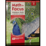 Math in Focus  Singapore Math, Volume B (Grade 6) (Teacher)