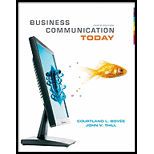 Business Communication Today CUSTOM PACKAGE<