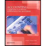 Accounting Chapt 9-14 >CUSTOM PACKAGE< -  Strayer University, Paperback
