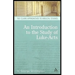 Intro. to the Study of Luke Acts