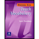 How to Teach Vocabulary