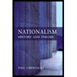 Nationalism  History and Theory