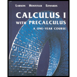 Calculus I With Precalc.  One Year Course   Text Only