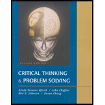 Critical Thinking and Problem Solving