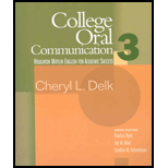 College Oral Communication 3