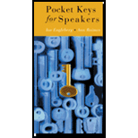 Pocket Keys for Speakers