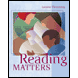 Reading Matters   Text Only