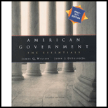 American Government: The Essentials With Nine Eleven Update And Eighth Edition Cd-rom With Electoral Supplement Magazine -  James Wilson, Paperback