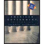 American Government, Essentials : Post-9/11-With CD and 02 Supplement -  James Wilson, Paperback