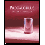 Precalculus - With CD - Ron Larson and Robert Hostetler