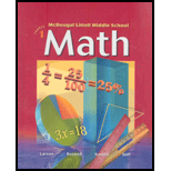 Middle School Math, Course 1   With eTutor CD