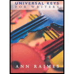 Universal Keys for Writers, MLA Updated and Media Guide and 2 CDs