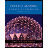 College Algebra : Graphing Approach - With CD - Ron Larson, Robert Hostetler and Bruce H. Edwards