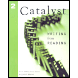 Catalyst 2  Writing From Reading