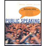 Public Speaking  Connecting You and Your Audience, Multimedia Edition   Package