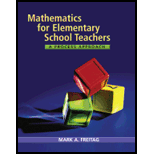 Mathematics for Elementary Teachers by Mark freitag - ISBN 9780618610082
