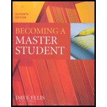 Becoming a Master Student   Package