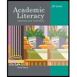 Academic Literacy  Readings and Strategies