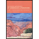 Anthology of American Literature , Volume I (Custom)