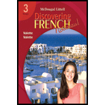 McDougal Littell Discovering French Nouveau Student Edition Level 3 2007