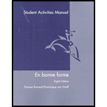 En Bonne Forme Student Activities Manual