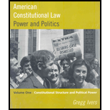 American Constitutional Law, V 1   Package