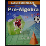 Pre Algebra California Edition