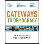 Gateways to Democracy Introduction to American Government