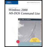 New Perspectives on Microsoft MS DOS Command Line  Brief Enhanced