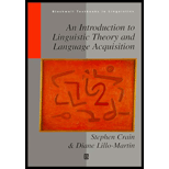 Introduction to Linguistic Theory and Language Acquisition