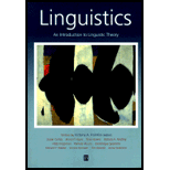 Linguistics  An Introduction to Linguistic Theory